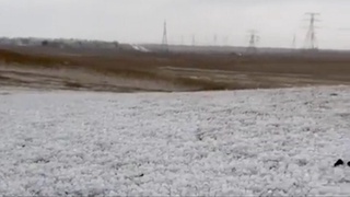 Бирлашган Араб Амирликларида дўл ёғди, об-ҳаво хавфининг “тўқ сариқ” даражаси эълон қилинди