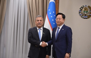 Senat Raisining birinchi oʻrinbosari Koreya Respublikasi Milliy Assambleyasi delegatsiyasi bilan uchrashdi