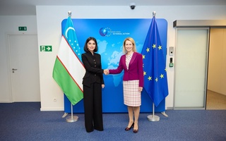 Saida Mirziyoyeva Kaya Kallas bilan uchrashdi