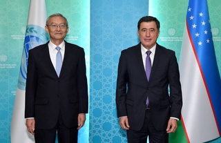 Владимир Норов ШҲТ Бош котиби билан учрашди