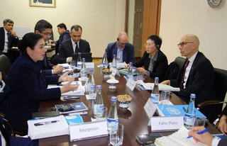 Омбудсмен БҰҰ-ның Адам құқықтары бойынша Жоғарғы комиссарымен кездесті