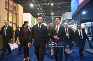 Болгария Президенти Ташкенттеги Миллий өнимлер көргизбесине барды