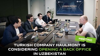 Турецкая компания Haulmont рассматривает возможность открытия бэк-офиса в Узбекистане