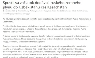 “Finansovaya gazeta”: "Oʻzbekiston energetika sohasida uzoq muddatli hamkorlikni rivojlantirishga tayyor"