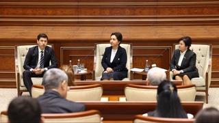 Сенат Төрайымы жастармен диалог өткізді