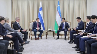 A meeting of the Uzbek-Finnish intergovernmental commission was held in Tashkent