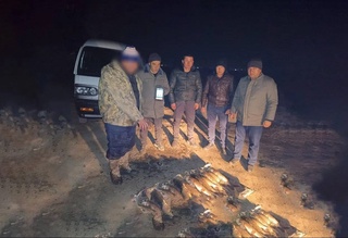 Namanganda taqiqlangan usulda baliq ovlagan shaxslar qoʻlga tushdi