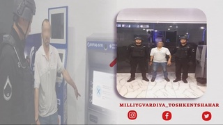 Bankomatni oʻmarmoqchi boʻlganlar qoʻlga olindi