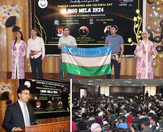 There is a growing interest of young people in learning the Uzbek language in India