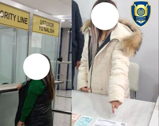 Fuqaroni xorijga yuborayotgan ayollar aeroportda ushlandi