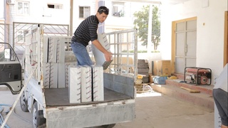 Янгиҳаёт туманидаги 55 йиллик электрошитлар янгисига алмаштирилди