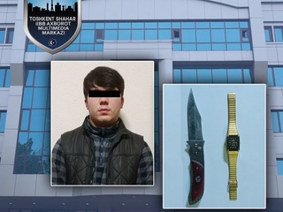 Бир нечта машиналарнинг ойнасини синдириб, ўғирлик қилган шахс ушланди