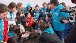 Девушки из Узбекистана, Казахстана и Кыргызстана запустили наноспутники в стратосферу для анализа загрязненности воздуха