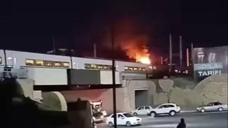 Uzbekiston Temir Yullari clarified the fire on the shunting locomotive of the Afrosiyob train