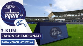 Bugun 5 nafar para atletimiz jahon chempionati medallari uchun bahslarga kirishadi