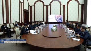 Mastercard компанияси раҳбарияти билан учрашув бўлиб ўтди