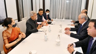 Үндістан Сыртқы істер министрімен кездесу