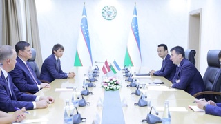 Обсуждены перспективы развития взаимодействия между Узбекистаном и Латвией