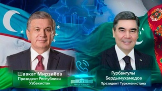 Oʻzbekiston va Turkmaniston Prezidentlari telefon orqali muloqot qildilar