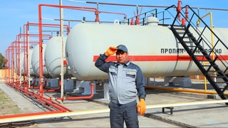 Термиз туманида янги газ тўлдириш станцияси ишга туширилди