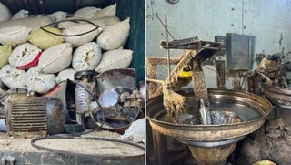 Икки вилоятда яширин ёғ ишлаб чиқариш цехи фош этилди