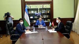 В Латвии открылся Узбекский торговый дом