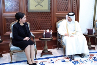 Tanzila Narbayeva discussed the prospects of cooperation with the Chairman of the Shura Council of the State of Qatar