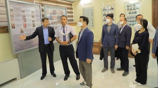 Делегация Национального агентства полиции Республики Корея посетила Самарканд