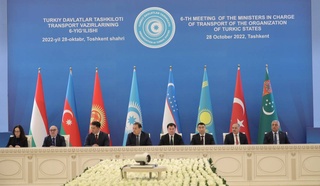 В Ташкенте состоялось шестое заседание министров транспорта ОТГ