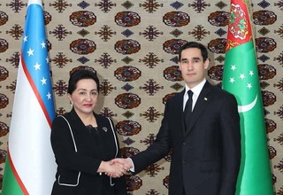 В Ашхабаде состоялась встреча делегации Олий Мажлиса Узбекистана с Президентом Туркменистана