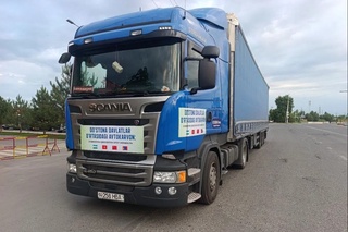 Oʻzbekiston – Qirgʻiziston – Xitoy – Moʻgʻuliston koridori boʻylab birinchi pilot yuk tashuvi bajarilmoqda