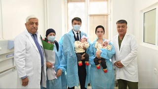 Впервые в истории медицины узбекские врачи с помощью операции успешно разделили сиамских близнецов