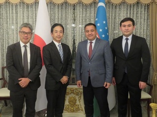 Жапония қалаларынан Өзбекстанға әуе қатынауларын ұйымдастыру болашақтары талқыланды