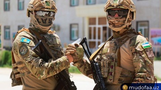 Qozog‘istonlik harbiy mutaxassislar O‘zbekistondagi o‘quv markazida tajriba almashdi