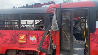 Златоустда иккита трамвайнинг тўқнашиб кетиши оқибатида бир киши ҳаётдан кўз юмди