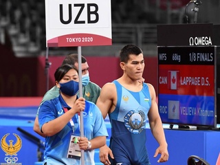 В первый день Чемпионата Азии по спортивной борьбе сборная Узбекистана завоевала три медали