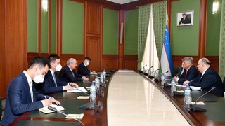 Абдулазиз Камилов принял Посла Сербии