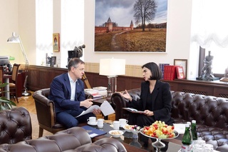 Saida Mirziyoyeva Rossiya Prezidentining yordamchisi bilan uchrashdi