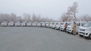 “Ҳудудий электр тармоқлари”га хизмат автотранспортлари топширилди