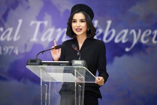 Олмаотада Ўрол Тансиқбоев асарларининг кўргазмаси очилди