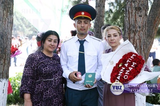 ИИВ Академиясида битирув маросимига бағишлаб тантанали тадбир ўтказилди