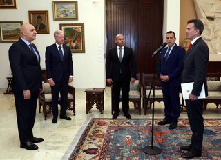 Өзбекстанның жаңа елшиси Ливан Президентине исеним жарлығын тапсырды