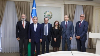 A meeting with the delegation of the Egyptian Business Council for International Cooperation was held in the Senate