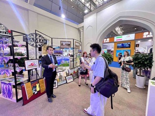 Oʻzbekiston turizm imkoniyatlari Xitoy -Yevrosiyo koʻrgazmasida taqdim etildi