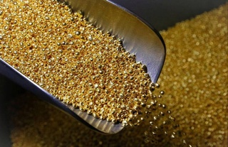 На АГМК налажено производство золота и серебра в виде гранул