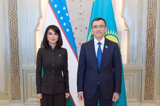 Saida Mirziyoyeva Qozogʻiston Senati raisi Maulen Ashimbayev bilan uchrashdi