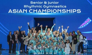 В Ташкенте завершился чемпионат Азии по художественной гимнастике среди юниоров и сеньоров