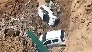 Тошкентда “Матиз” ва “Спарк” русумли автомобиллар ҳандаққа тушиб кетди