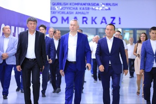 Новосибирск губернатори Сурхондарёга келди