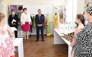 Президент Меҳрибонлик уйидаги шароитларни кўздан кечирди